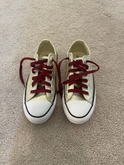 Gold Converse