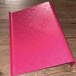 Pink Plastic Laptop Cooling Stand
