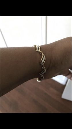 Gold plated bracelet