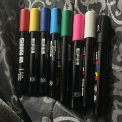 Uni Posca Paint Marker PC-5M| 8 Color Set