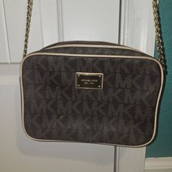 Michael Kors Jet Set East West Crossbody Women's Bag - Brown Acorn, Large