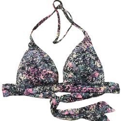 Victoria Secret Swim Mix & Match Halter Removable Push-Up Bikini Top Size S