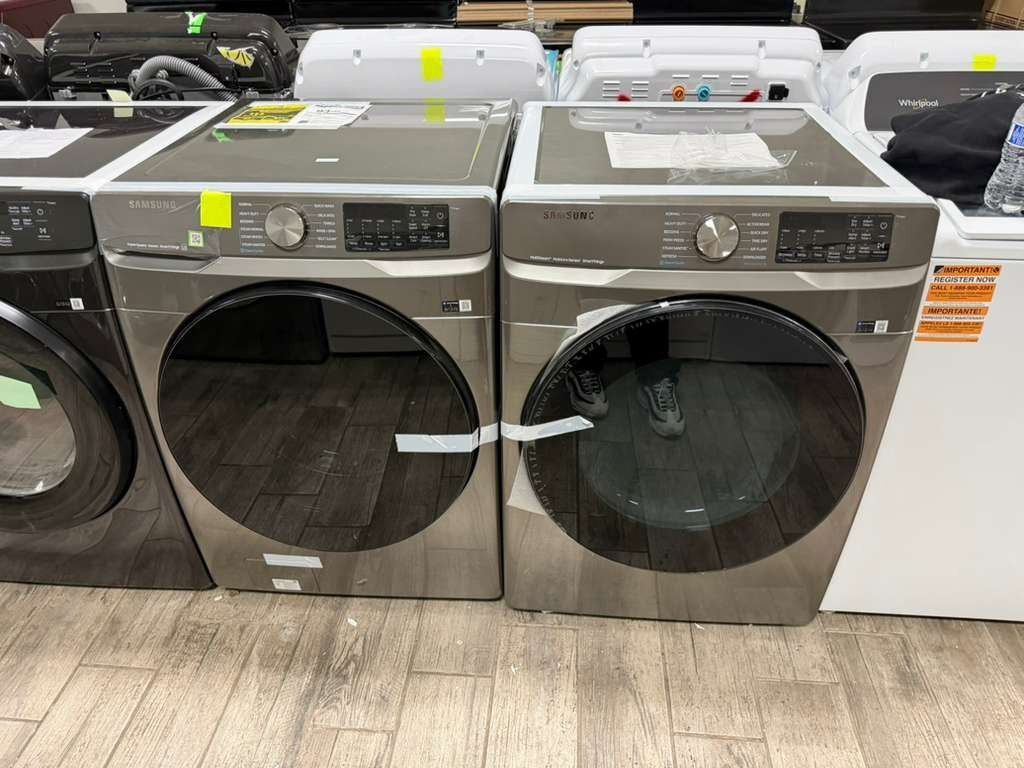 Samsung washer and dryer set with warranty