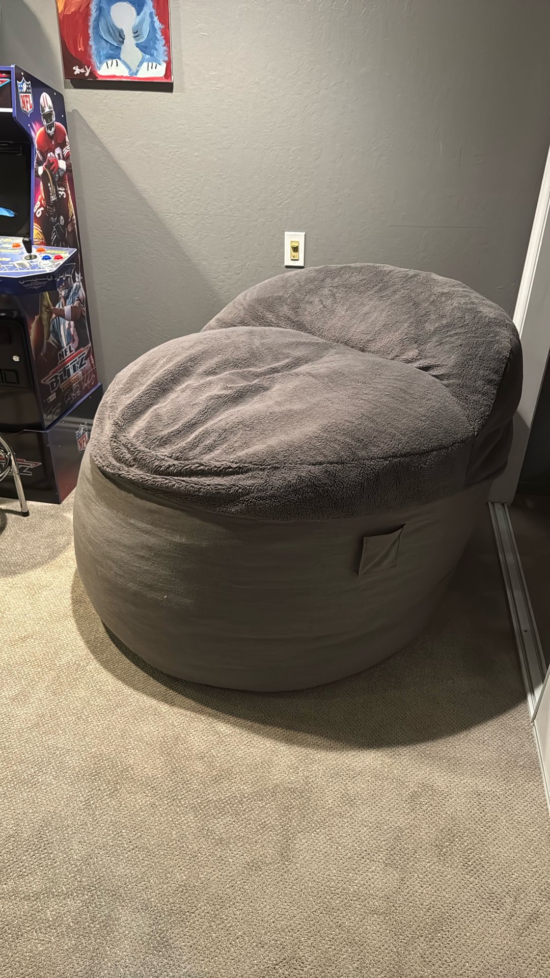 Corduroy Full Bean Bag Chair