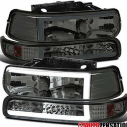 Silverado 99-02 new Smoke Headlights 