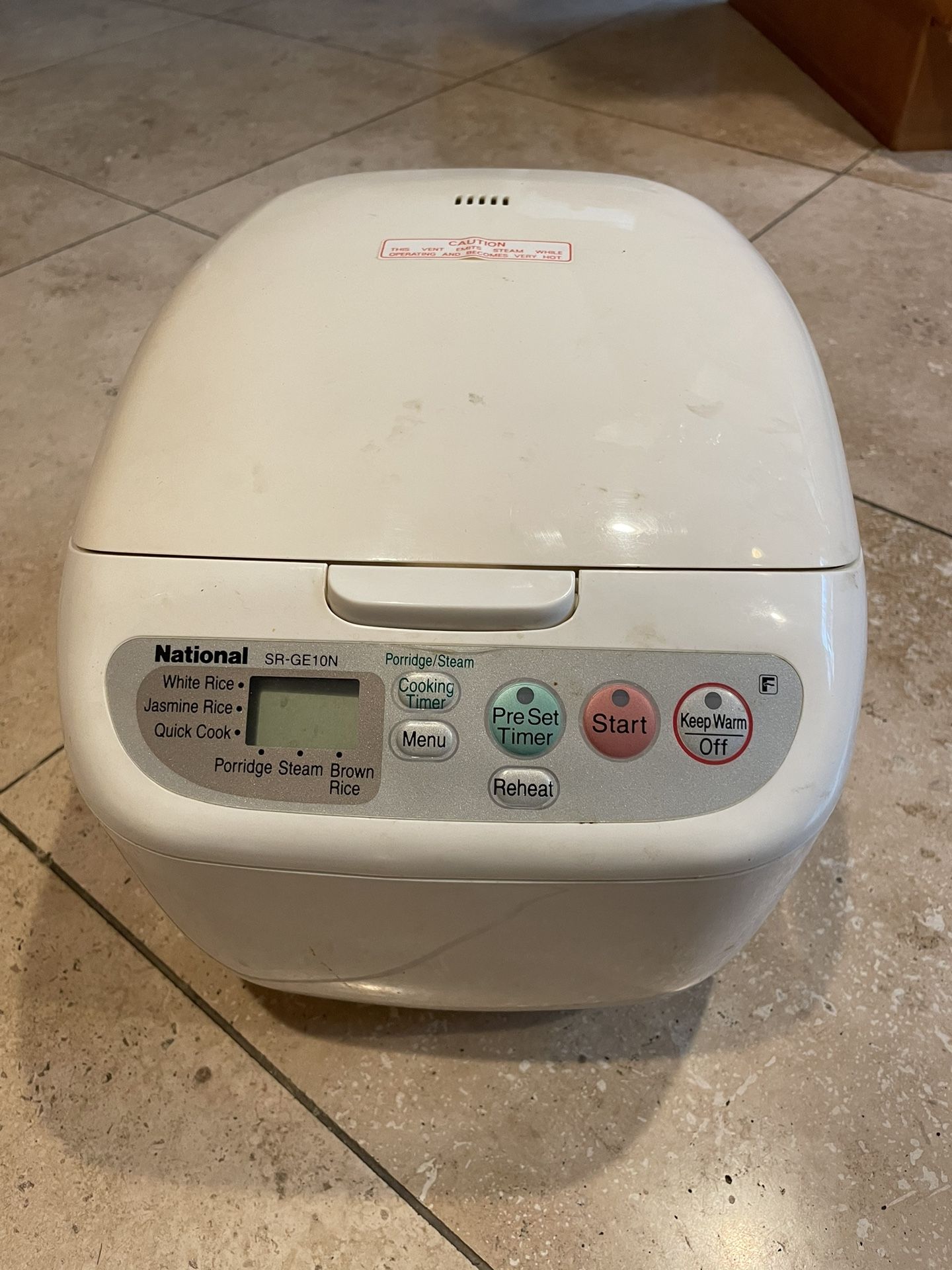 National Rice Cooker SR-GE10N