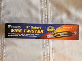 Pittsburgh 9” Safety Wire Twister | Item 45341 | Brand New