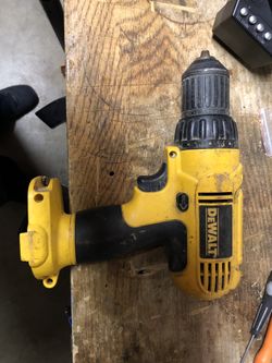 DeWalt cordless 12V drill no battery or charger