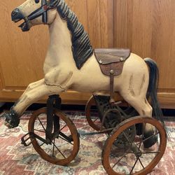 Late 1800’s Victorian Era Pedal Horse Velocipede
