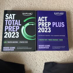 New ACT/SAT Prep Books 