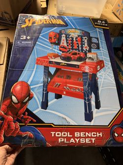 Marvel Spider-Man Tool Bench Playset 