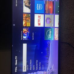 40” roku tcl tv