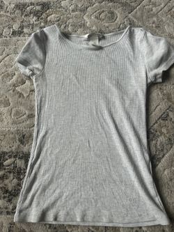 Grey h&m top