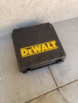 Empty Dewalt Hard Case Box