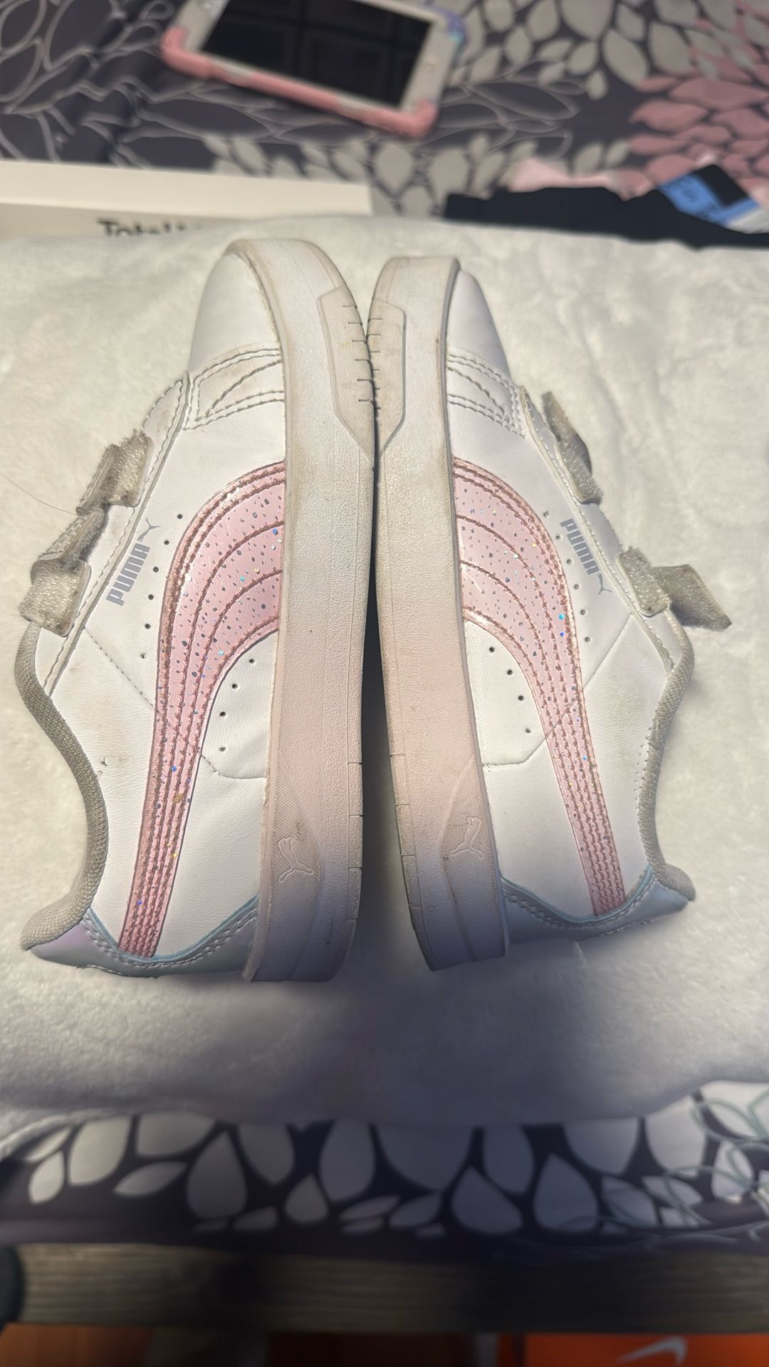 Girls Pumas Size 12