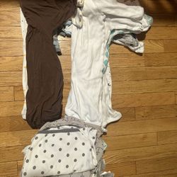 Baby boy Night gowns/ Swaddles 0-3 Months  $1.00 Each