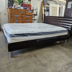 Queen Bed And Mattress