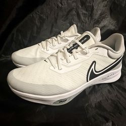 NIKE Air Zoom Infinity Tour Next White Grey Black Golf Shoes/Cleats 
