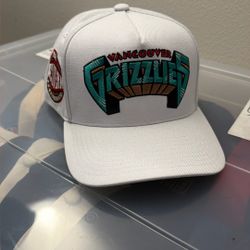 Mitchell And Ness Vintage NBA Basketball Grizzlies SnapBack Hat - New Era 47 Nike Sports