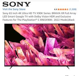 Sony Bravia Ultra 4K HD  65inch