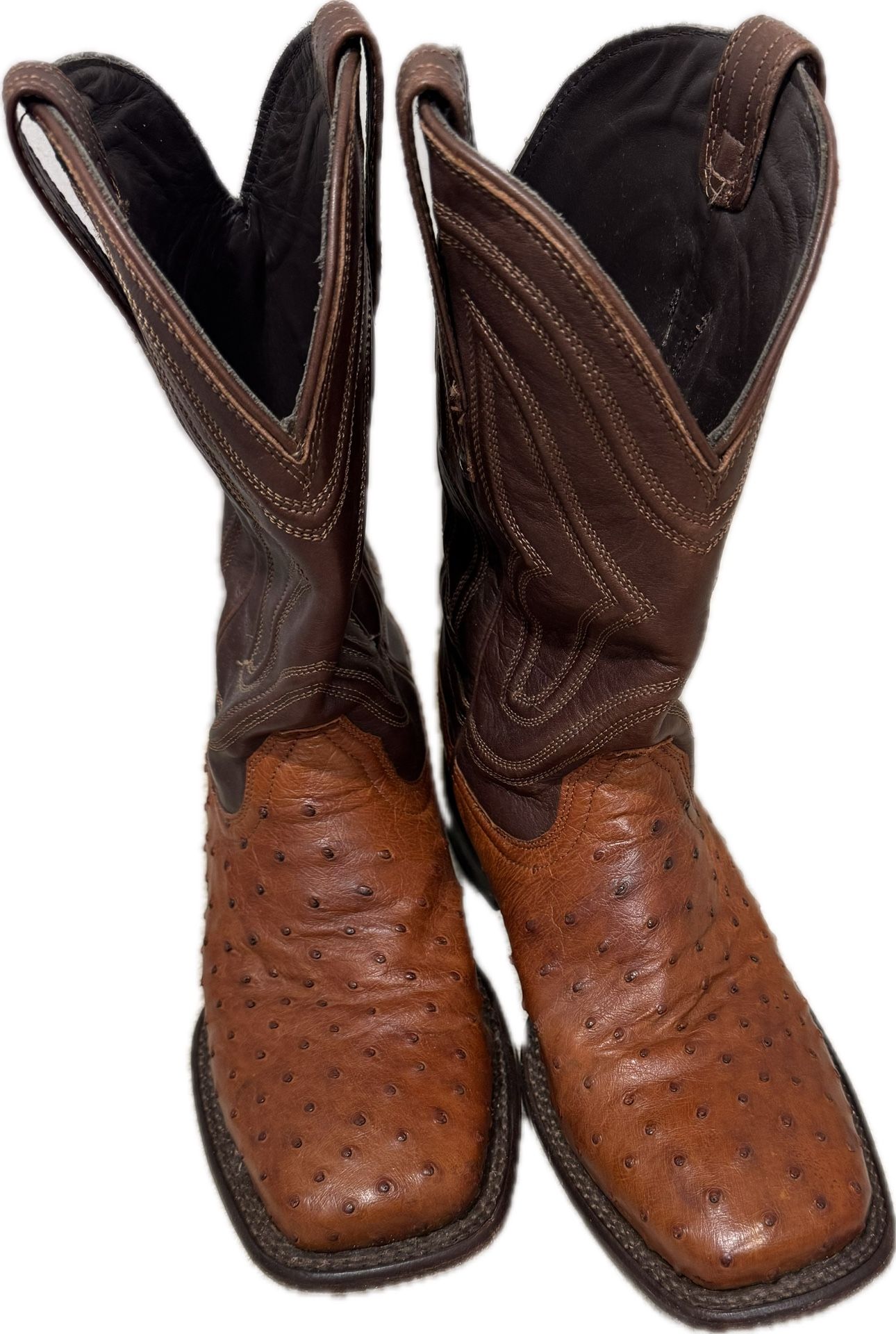 Tecovas Ostrich Cowboy Boots