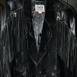 Fox Creek leather coat