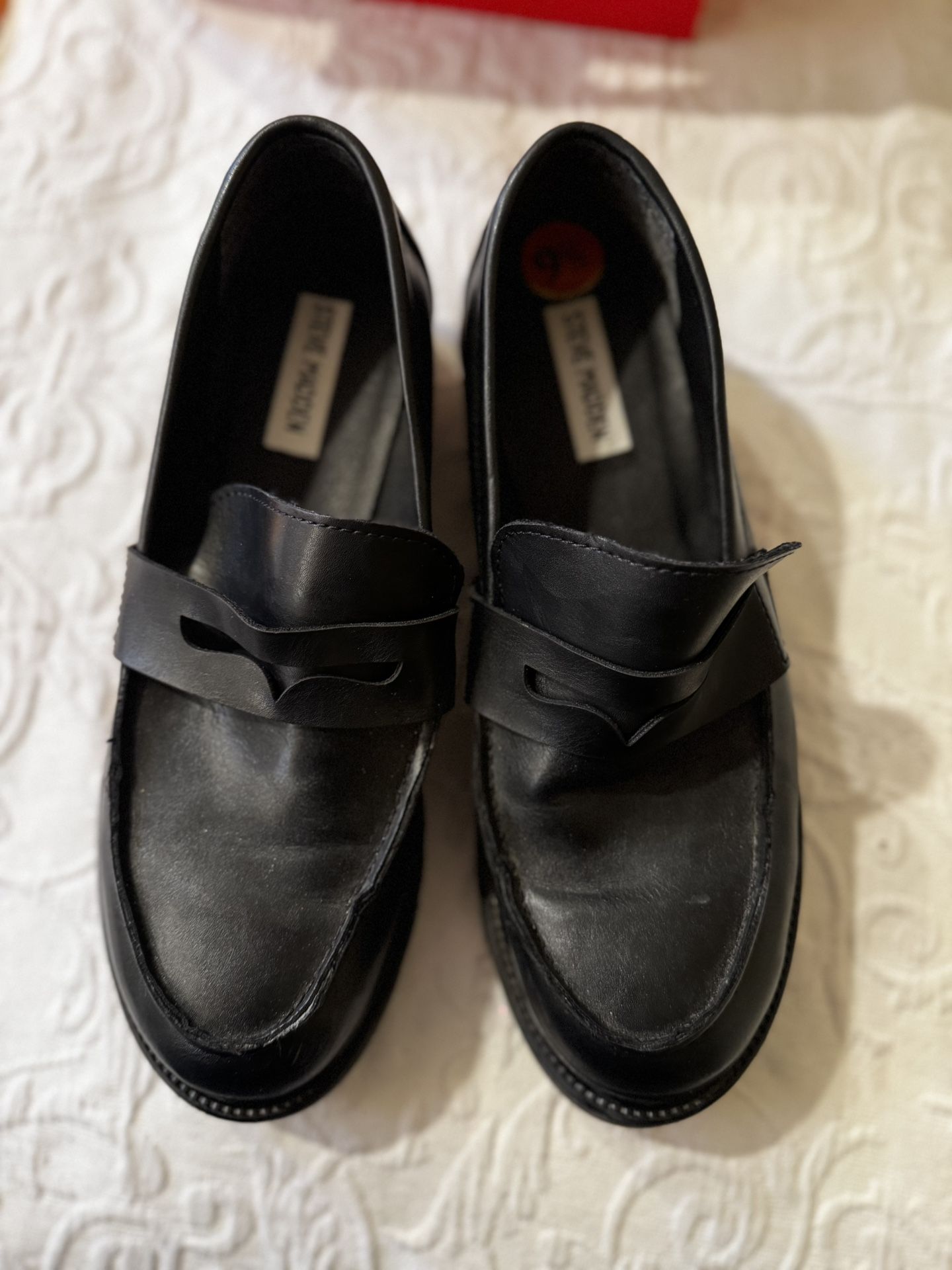 Steve Madden Leather Penny Loafer