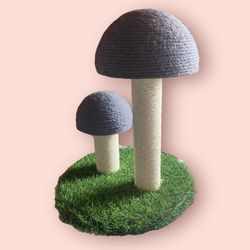 Adorable Mushrooms Cat Scratching Post Toy