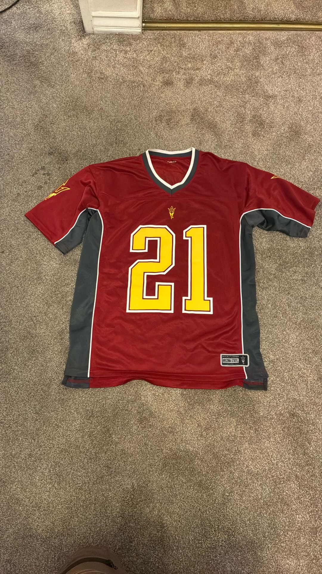 Arizona State Sundevils Football Jersey #21 College 