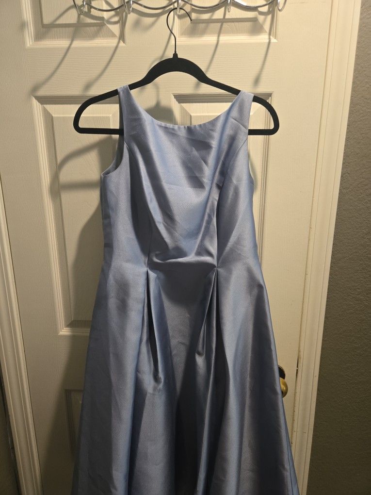 Formal Dusty Blue Dress