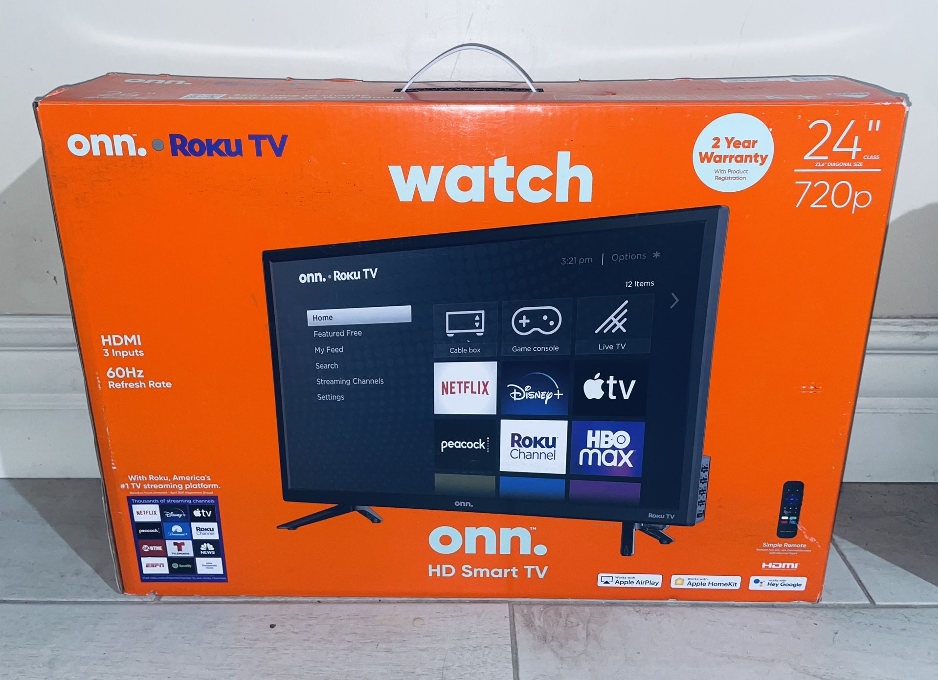 Roku Smart TV 24” (BRAND NEW)