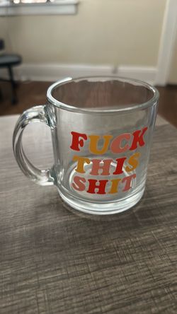 Clear mug