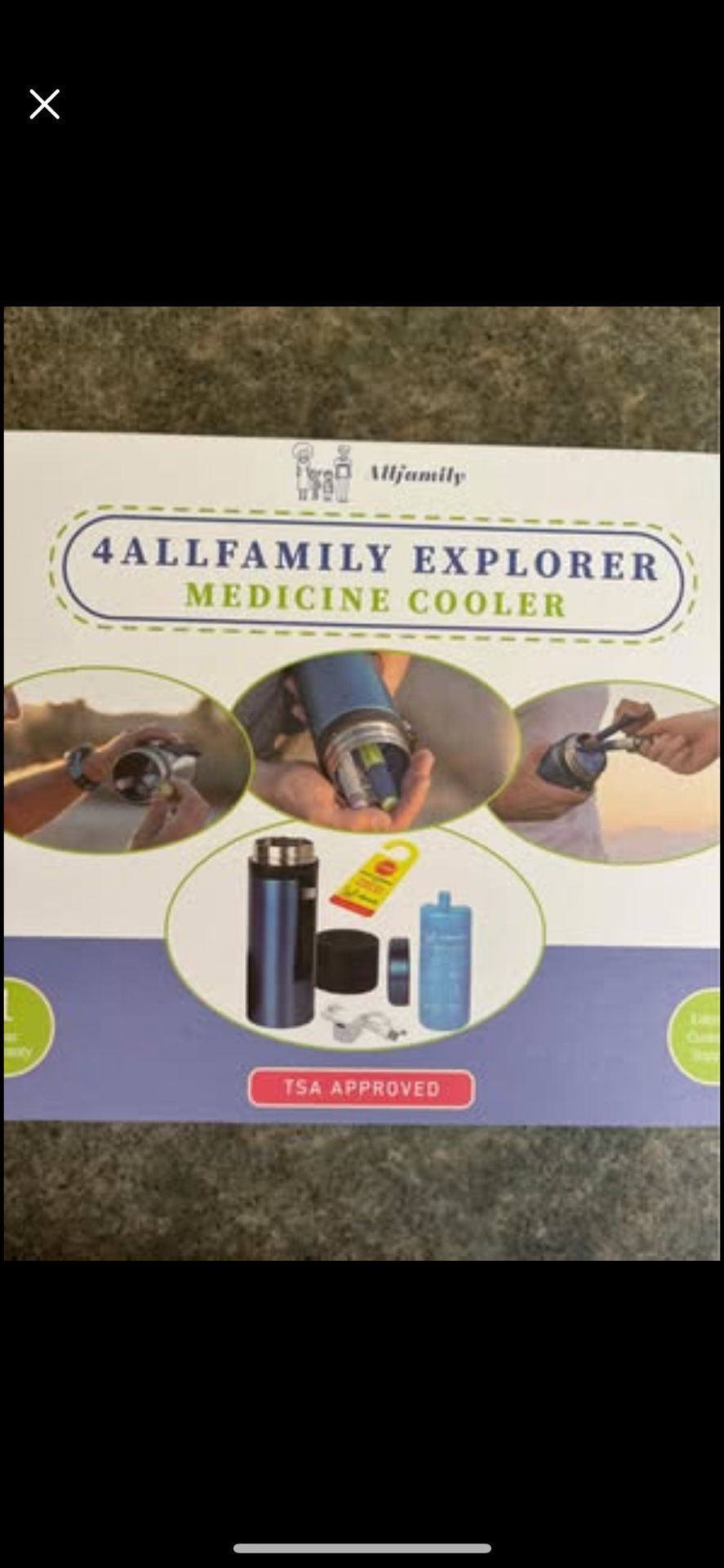 4Allfamily Explorer Medicine Cooler