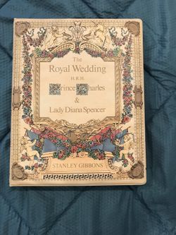 The royal wedding stamp album complete