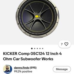2 12s Kicker Comp C 