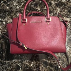 Dark Red Selma Michael Kors 