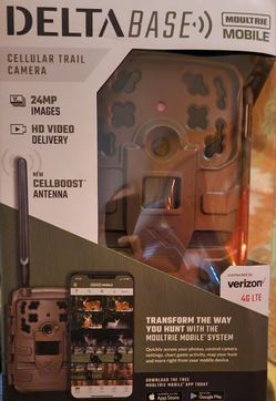 4 New Moultri Cellular Trail Cameras .