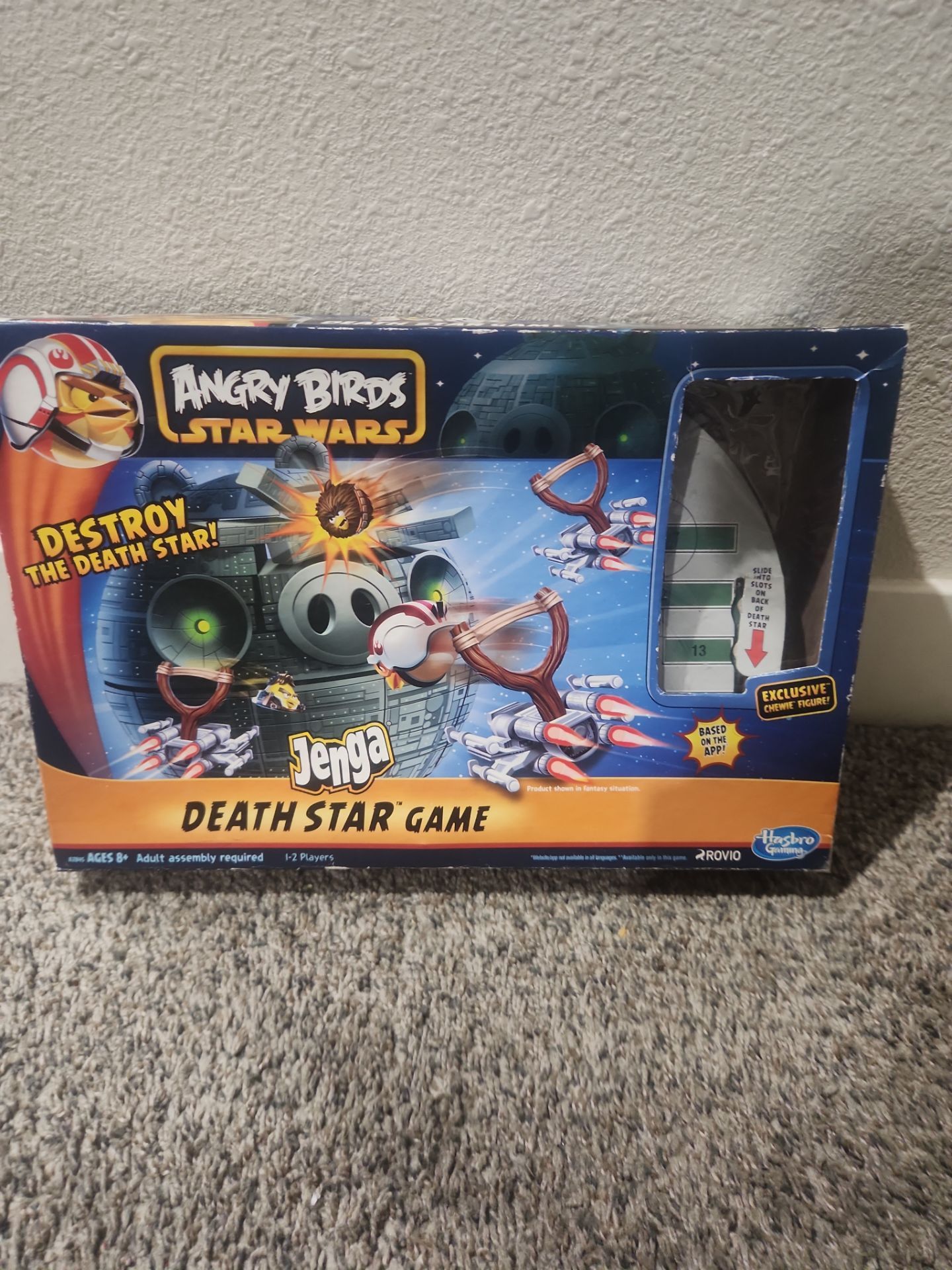 Angry birds star wars death star game Jenga