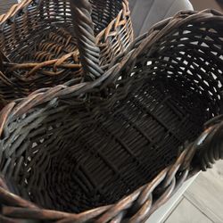 Teak Basket 