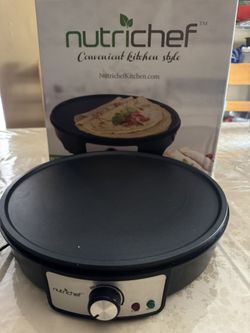 Nutrichef  Electric Crepe Maker 