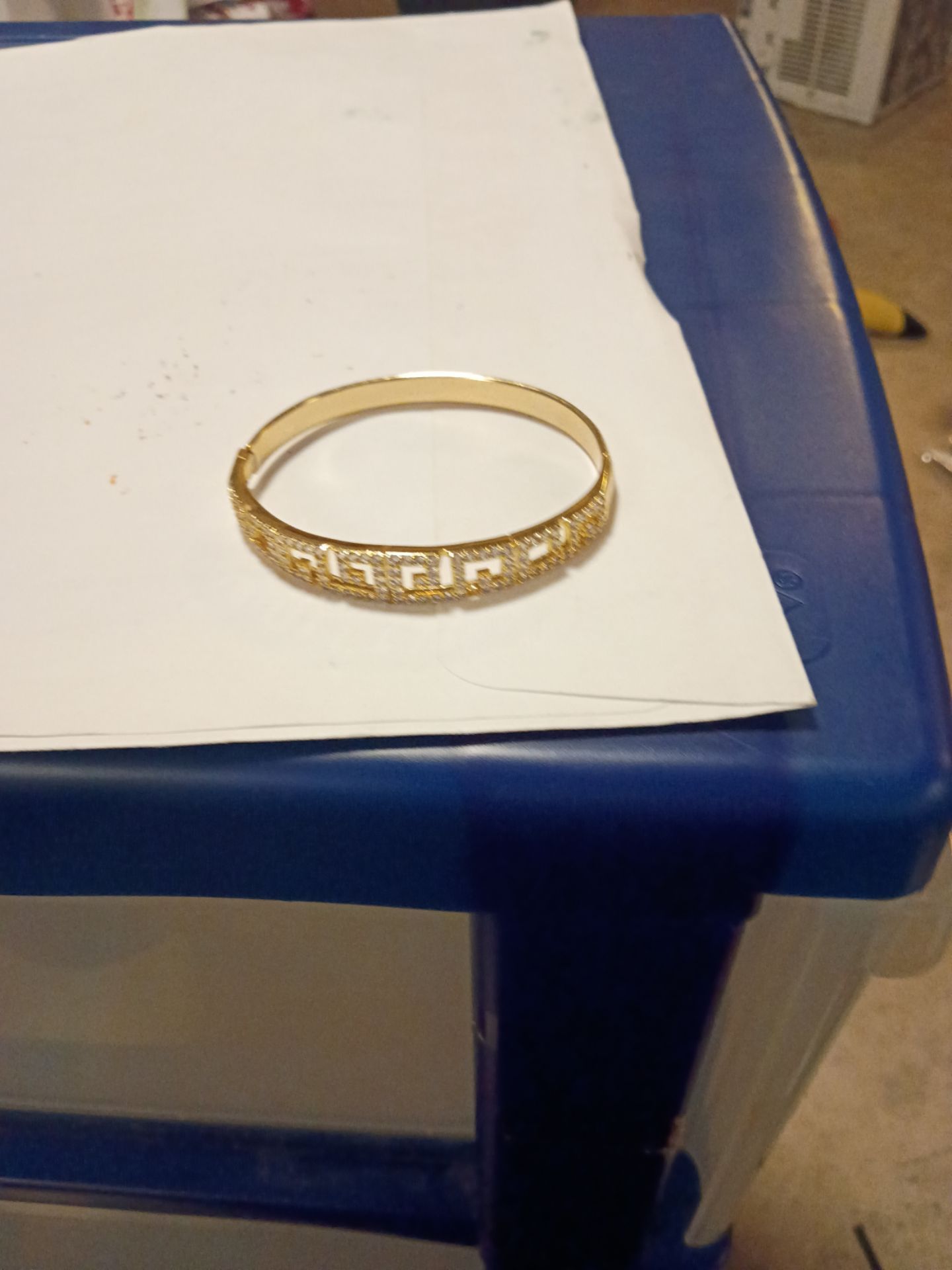 Gold bracelet
