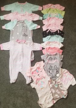 Gerber Newborn Onesies and Footies