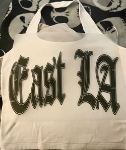 Large white halter