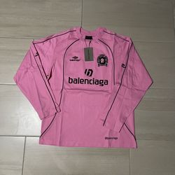 Long Sleeve Balenciaga, Pink Size Small And The Rest Size Large 