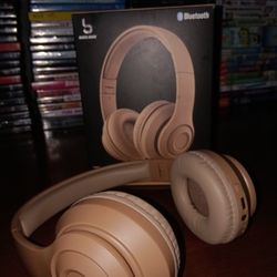 Brown Headphones 