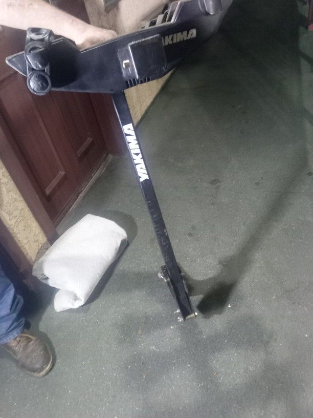 Yakima Hold Up hitch-mounted bike rack.