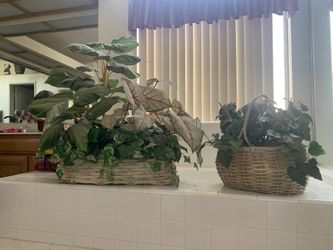 Faux plant home decorations