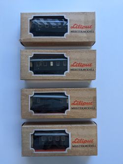 Liliput Meistermodell HO Scale Train Wagons