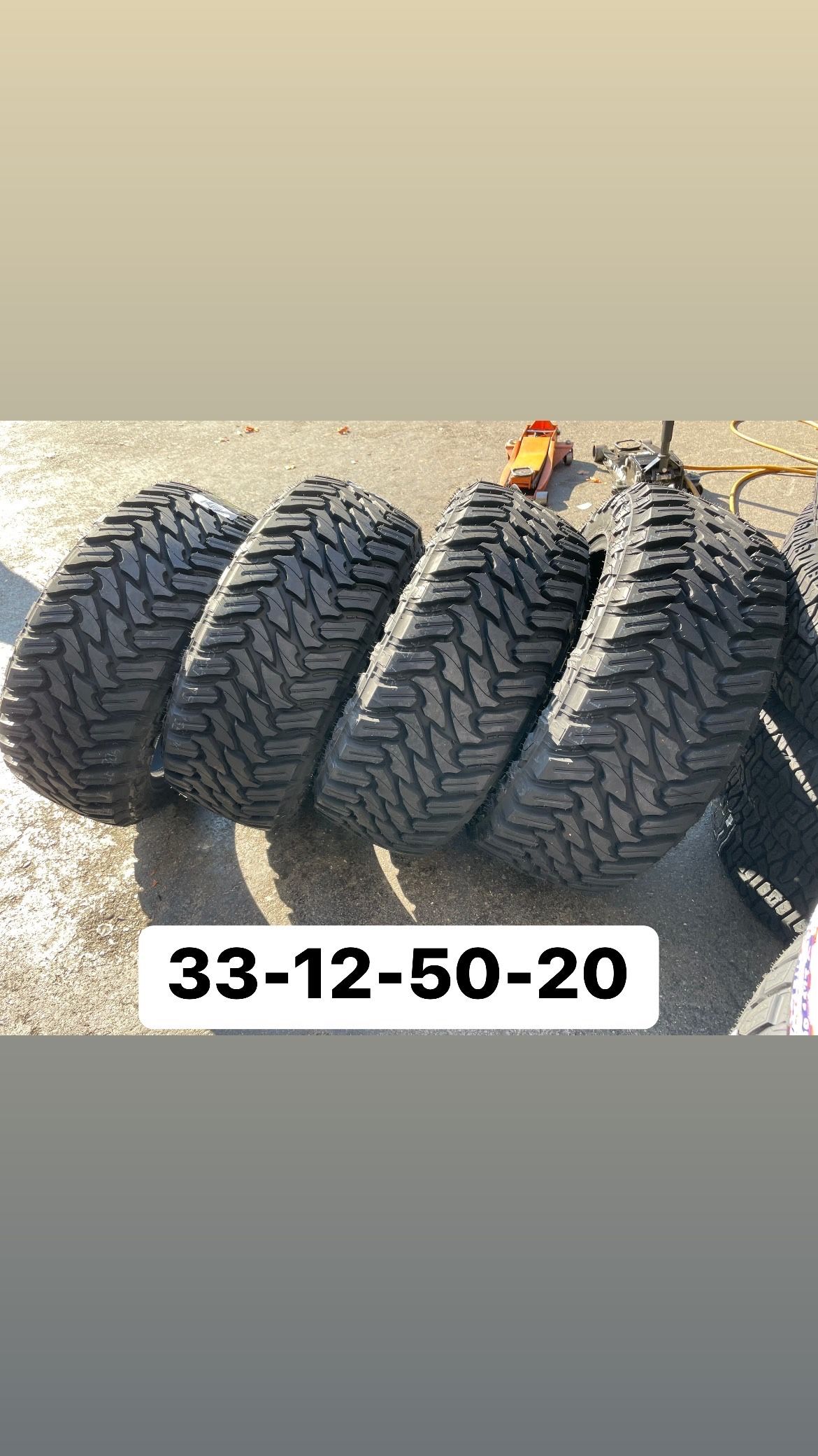 33125020 Tires On Sale 999 Installed for Sale in Lafayette, CA