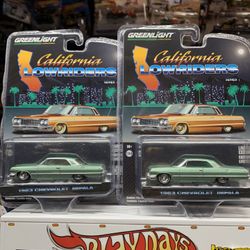 Collectible California Lowriders Chevy Impala 1:64 Scale $20 each